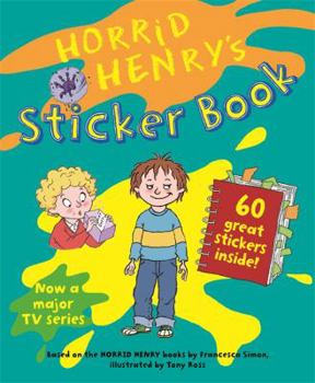 Paperback Horrid Henry's Sticker Book: Bk. 4 Book