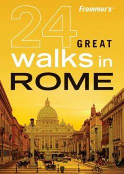 Paperback Frommer's 24 Great Walks in Rome Book