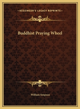 Hardcover Buddhist Praying Wheel Book