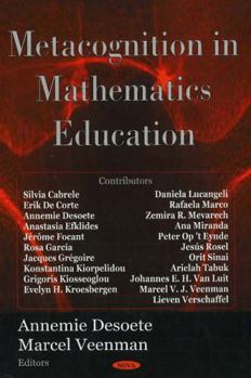 Hardcover Metacognition in Mathematics Education Book