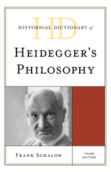 Hardcover Historical Dictionary of Heidegger's Philosophy Book