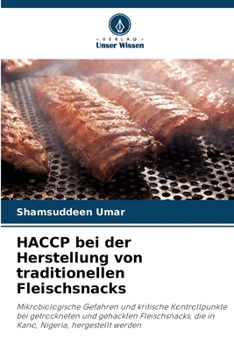 Paperback HACCP bei der Herstellung von traditionellen Fleischsnacks [German] Book