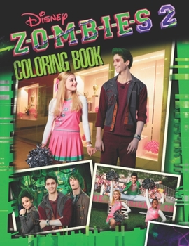Paperback ZOMBIES 2 Coloring Book: 20 Illustrations Book