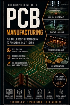 Paperback PCB Production & Manufacturing: From Design Files to Real Electronic Products Book