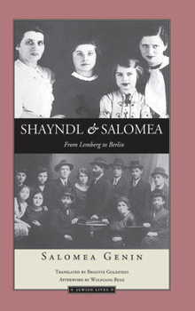 Shayndl and Salomea: From Lemberg to Berlin (Jewish Lives) - Book  of the Jewish Lives