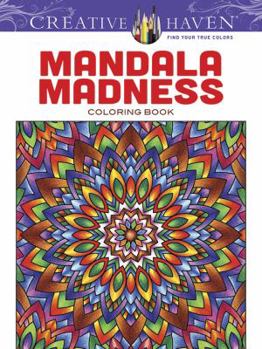 Paperback Creative Haven Mandala Madness Coloring Book