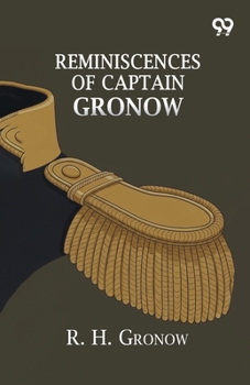 Paperback Reminiscences Of Captain Gronow Book