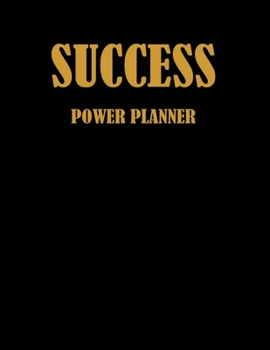 Paperback Succes Power Planner: Increase Your Productivity ( Undated Goal Planner, Personal Organizers ) Book