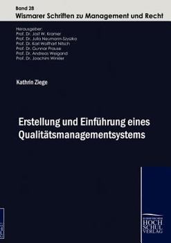 Paperback Erstellung und Einführung eines Qualitätsmanagementsystems [German] Book