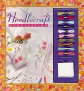 Mass Market Paperback Workstations: Needlecraft [With Thread, Needle, Patterns, Fabric] Book