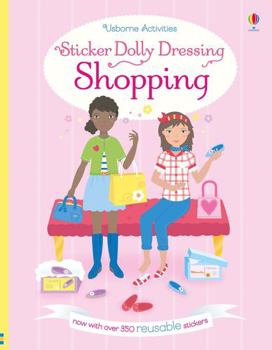 Sticker Dolly Dressing Shopping - Book  of the Usborne Sticker Dressing