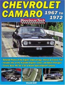 Paperback Chevrolet Camaro 1967-1972 Book