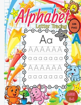 Paperback Alphabet: Paint and Color Book