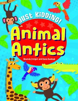 Library Binding Animal Antics Book