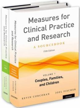 Hardcover Measures for Clinical Practice and Research, 2-Volume Set Book