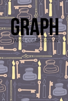 Paperback Graph Paper Composition: Graph Paper 6" x 9" Quad Ruled 4x4, Grid Paper for school student, office, kids Notebooks Book