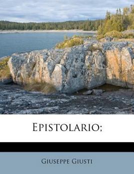 Paperback Epistolario; [Italian] Book