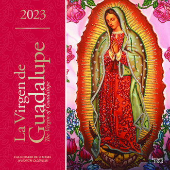 La Virgen de Guadalupe 2023 Square Spanish English Foil