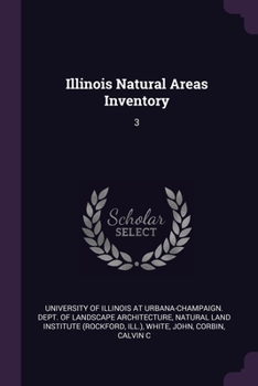 Paperback Illinois Natural Areas Inventory: 3 Book