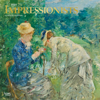 Calendar Impressionists 2021 Square Foil Book