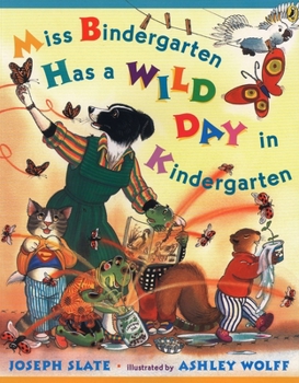 Paperback Miss Bindergarten Has a Wild Day in Kindergarten Book
