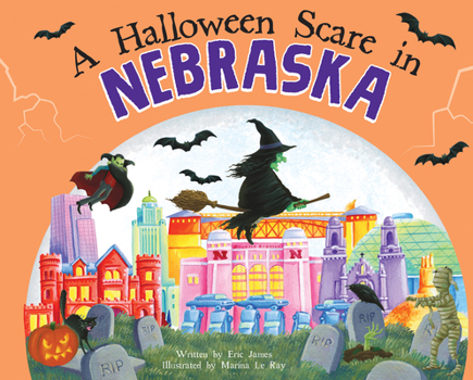 Hardcover A Halloween Scare in Nebraska Book