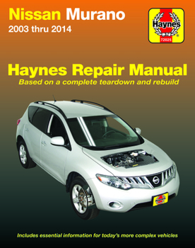 Paperback Nissan Murano 2003 Thru 2014 Haynes Repair Manual: Does Not Include Information Specific to Crosscabriolet Models Book