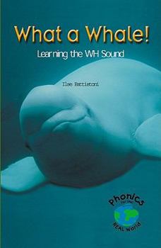 Paperback What a Whale! Learning the Wh Sound Book