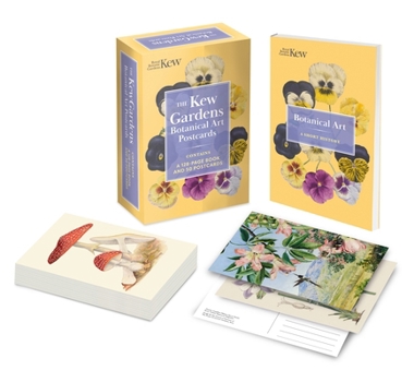 Paperback The Kew Gardens Botanical Art Postcards: Contains a 128-Page Book and 50 Postcards Book