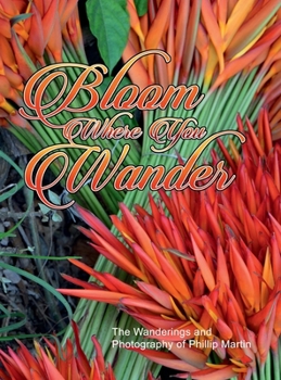 Hardcover Bloom Where You Wander (Expanded, glossy cover): The Wanderings and Photography of Phillip Martin Book