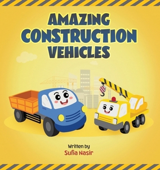 Paperback Amazing Construction Vehicles Book