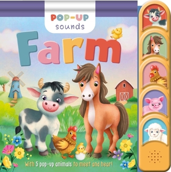 Board book Pop-Up Sounds Farm: With 5 Pop-Up Animals to Meet & Hear! Book
