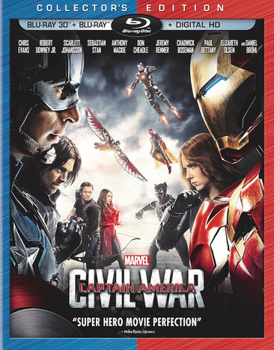 Blu-ray Captain America: Civil War Book