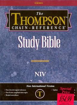 Bonded Leather Thompson Chain Reference Bible-NIV Book