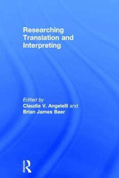 Hardcover Researching Translation and Interpreting Book