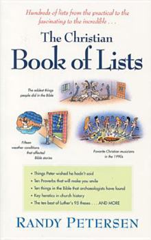 Paperback Christian Book of Lists Book