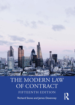 Paperback The Modern Law of Contract Book