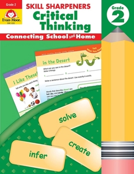 Paperback Skill Sharpeners: Critical Thinking, Grade 2 Workbook Book