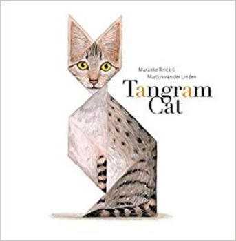 Hardcover Tangram Cat [French] Book