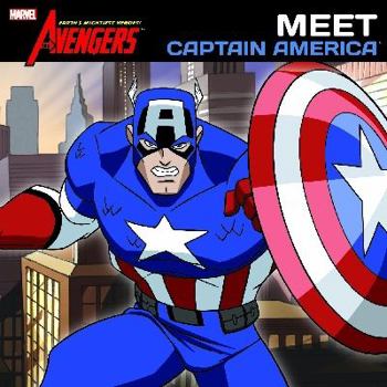 Paperback Meet Captain America Book