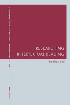 Paperback Researching Intertextual Reading Book