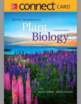 Hardcover Connect Access Card for Stern's Introductory Plant Biology Book