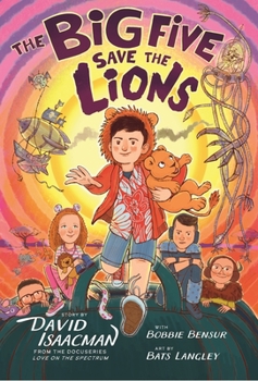 Hardcover The Big Five Save the Lions! Book