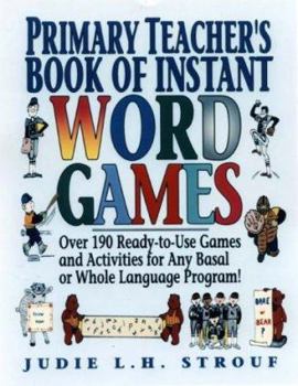 Spiral-bound Primary Teacher's Book of Instant Word Games Book