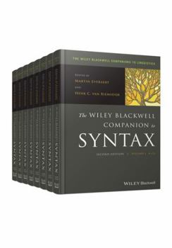 Hardcover The Wiley Blackwell Companion to Syntax, 8 Volume Set Book