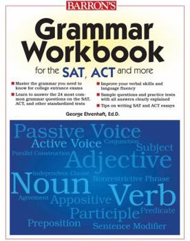 Paperback Grammar Workbook for the Sat, Act, and More Book