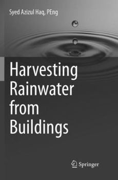 Paperback Harvesting Rainwater from Buildings Book