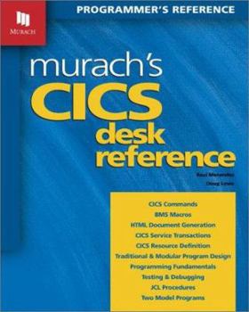 Paperback Murach's CICS Desk Reference Book