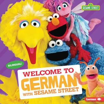 Library Binding Welcome to German with Sesame Street Book