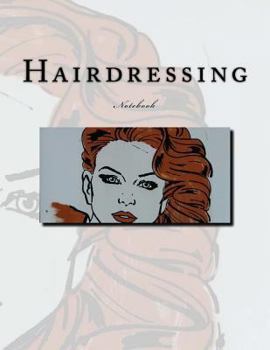 Paperback Hairdressing Notebook Book